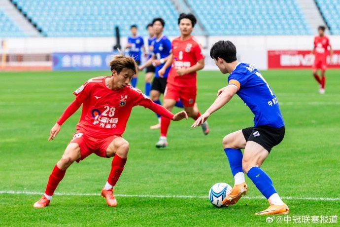 中冠常州賽區(qū)排位賽：上海澤天下半時(shí)三連擊，江蘇常晉角球致勝