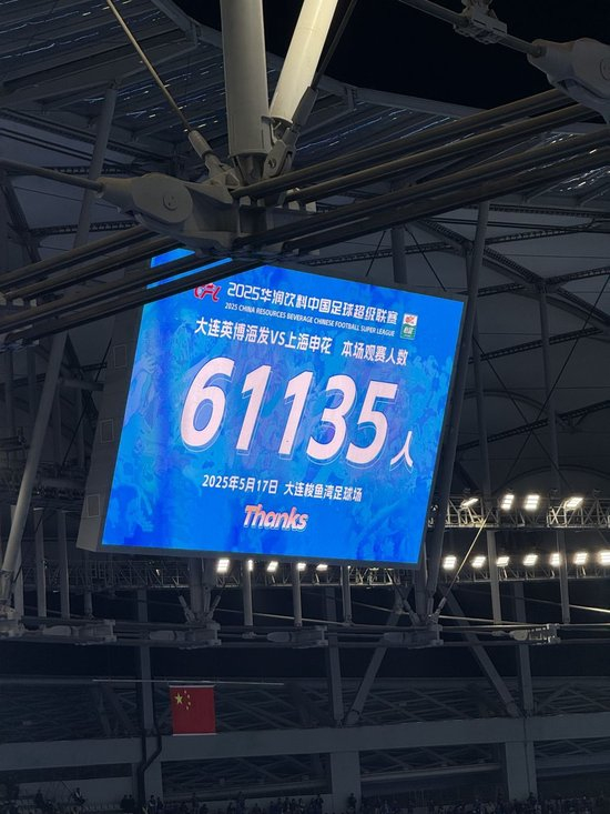 梭魚灣兩場近滿座創(chuàng)中超上座紀(jì)錄 大連英博模式能否推廣成焦點