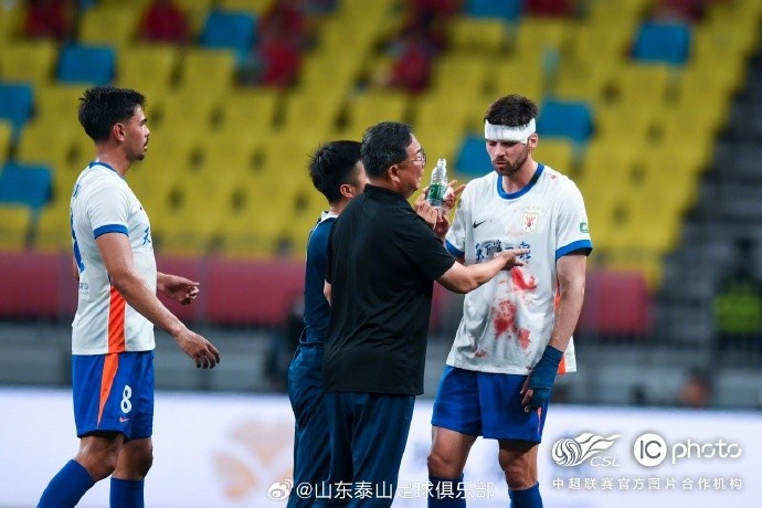 泰山客場(chǎng)0-1蓉城，五輪連勝終結(jié)