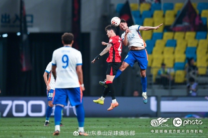 泰山客場(chǎng)0-1蓉城，五輪連勝終結(jié)