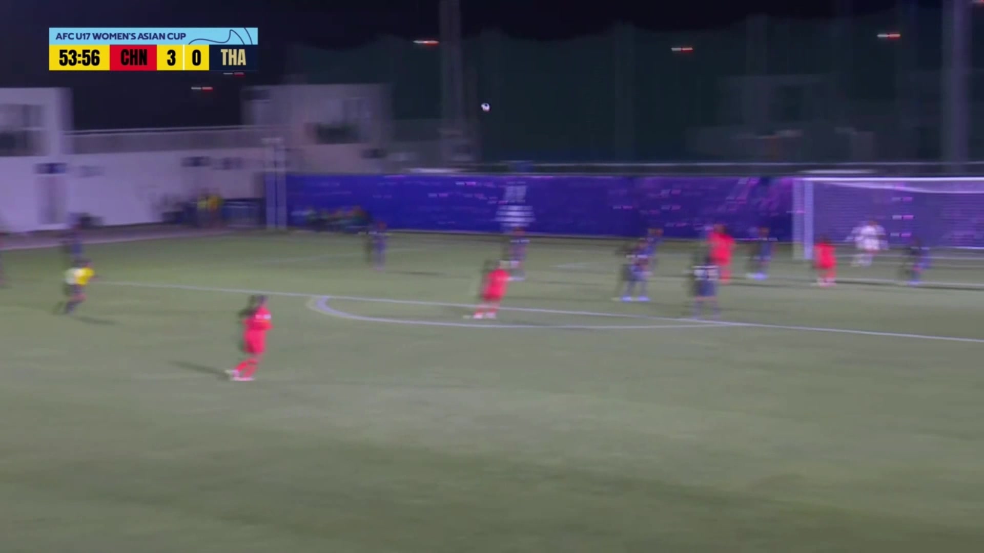 U17中國(guó)女足4-0領(lǐng)先泰國(guó)！李啟嫻梅開(kāi)二度，